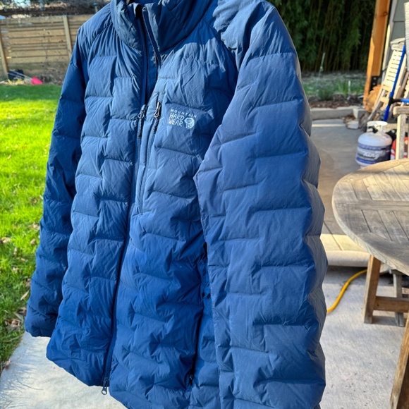 Mountain Hardware men’s Stretch Down jacket-XL dark blue - Picture 2 of 6